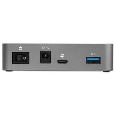 .com 4-poorts USB-C hub USB 3.1 Gen2 (10 Gbps) naar 4x USB-A - zelfgevoed incl universele voedingsadapter (HB31C4AS) - Hub - 4 x USB 3.1 Gen 2 - desktop - 110240 V wisselstroom - voor PN: PEXUSB321C