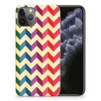 Apple iPhone 11 Pro TPU bumper Zigzag Multi Color - thumbnail