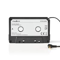 Cassette-adapter | 3,5 mm Mannelijk | Zwart - thumbnail