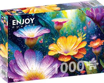 Flowers in the Rain Puzzel 1000 Stukjes