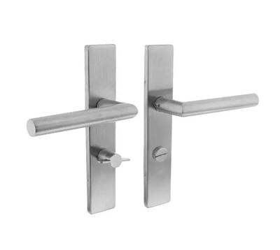 Deurkr.Hoek 90° op rechth. schild WC 63 mm li