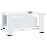 Wasmachineverhoger met lade wit - thumbnail