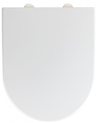 Wenko Toiletbril 38 X 46 Cm Rvs Matzilver