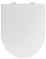 Wenko Toiletbril 38 X 46 Cm Rvs Matzilver - thumbnail