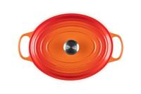 Le Creuset Braadpan Signature ovaal Oranjerood ø 31 cm / 6,3 liter - thumbnail