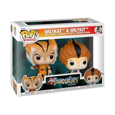 Thundercats Funko Pop Vinyl: Wilykat & Wilykit 2-Pack