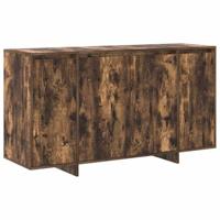 Dressoir Gerookt eiken 135 x 41 x 69 cm Bewerkt hout - thumbnail