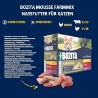 BOZITA Mousse Mix ocean - nat kattenvoer - 12x85g - thumbnail