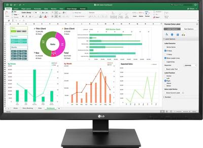 LG 27BN55UP-B 60,5 cm (23.8 ) 1920 x 1080 Pixels Full HD