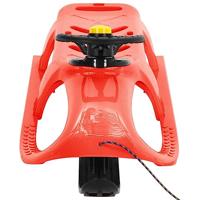 VidaXL Slee met stuur 102,5x40x23 cm polypropeen rood - thumbnail