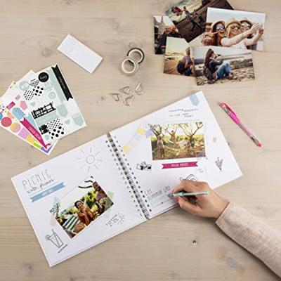 Hama creatieve set plakalbum 50 witte pagina's wit Hama creatieve set plakalbum 50 witte pagina's wit