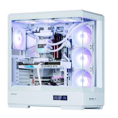 ATX Semi-toren doos Zalman P50 DS Wit