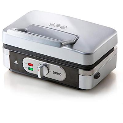 DOMO DO9136C Sandwich toaster Grillfunctie Zilver, Zwart