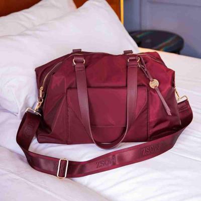Weekendtas bordeaux - 32 x 48 x 24 cm - 37 liter - MŌSZ Sandy