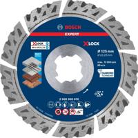 Bosch Accessoires Expert MultiMaterial X-LOCK diamantdoorslijpschijf 125 x 22,23 x 2,4 x 12 mm - 1 stuk(s) - 2608900670 - thumbnail