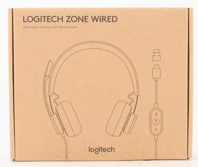Logitech Zone Teams Bedraad Grafiet