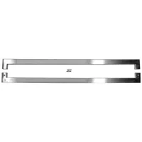 HDD Pro Voordeurgreep Trekker Carre 25/1000 Inox Plus Paar Voor Glas - thumbnail