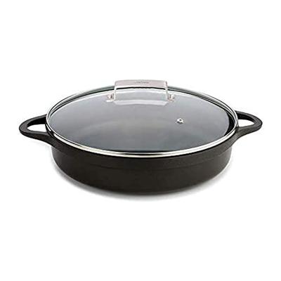Pan met Deksel Valira 4137/25 Zwart 5,5 L