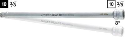 HAZET Verlengstuk · scharnierbaar 8822-1 · 3/8 inch (10 mm) vierkant hol · 3/8 inch (10 mm) vierkant massief · Lengte: 36 mm