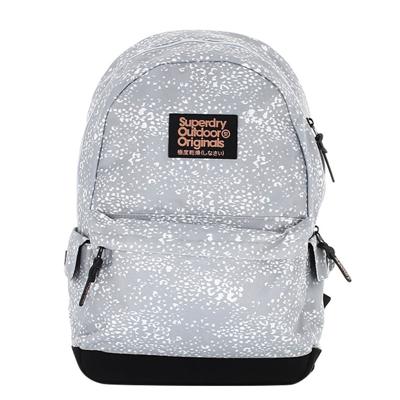 Superdry Montana Print Edition Backpack Grey Leopard