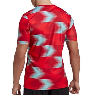 Colombia Pre-Match T-Shirt Senior 2022-2023 - Maat S - Kleur: Rood | Soccerfanshop