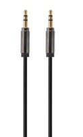 3.5 mm stereo audiokabel, 0,75 meter - thumbnail