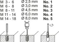 Connex Schroefuitdraaiset Gr. 1-5 - COX674905 - thumbnail