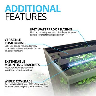 Fluval Plant 3.0, ledverlichting voor zoetwateraquaria, 61-85 cm, 32 W