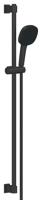 Grohe QuickFix Vitalio Comfort 110 doucheset met 2 straalsoorten mat zwart - thumbnail