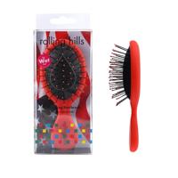 Rolling Hills Hairbrushes Detangling Brush Wet Hair Mini Red 1Stuks - thumbnail
