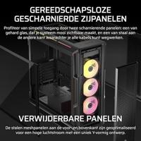 Corsair iCUE LINK 5000T LX RGB Midi Tower Zwart - thumbnail