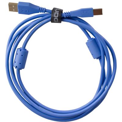 UDG UDG Ultimate Audio Cable USB 2.0 A-B Blue Straight 3m