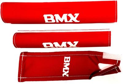 cross BMX padset rood