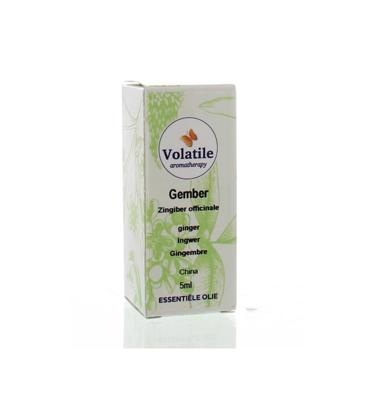 Volatile Gember (Zingiber Officinalis) 5ml