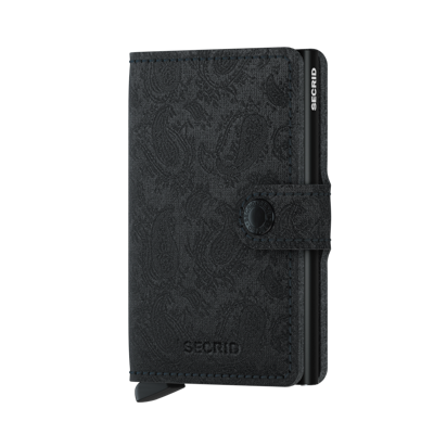 Secrid Mini Wallet Portemonnee Paisley Black