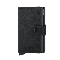 Secrid Mini Wallet Portemonnee Paisley Black - thumbnail