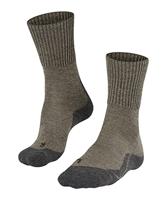Falke TK1 Adventure Wool Wandelsok Dames Kitt Mouline 37-38 - thumbnail