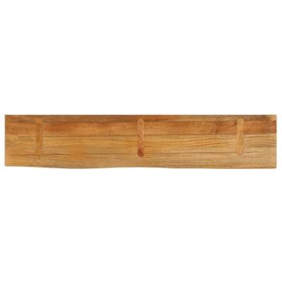 Tafelblad met natuurlijke rand 180x20x2,5 cm massief mangohout