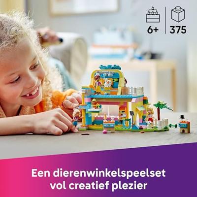 LEGO Friends winkel met dierenaccessoires 42650