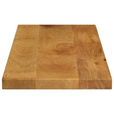 Tafelblad rechthoekig 90x30x2,5 cm massief mangohout