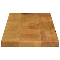 Tafelblad rechthoekig 90x30x2,5 cm massief mangohout - thumbnail