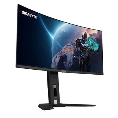 Gigabyte MO34WQC Gaming monitor Energielabel F (A - G) 86.4 cm (34 inch) 3440 x 1440 Pixel 21:9 0.03 ms DisplayPort, HDMI OLED - thumbnail