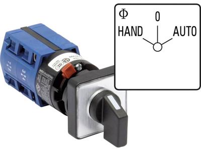 Kraus & Naimer CG4.A210.FS2.F085 Lastscheidingsschakelaar 10 A 2 x 60 ° Grijs, Zwart 1 stuk(s)