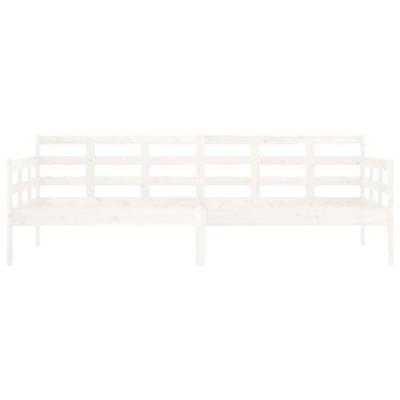 Slaapbank massief grenenhout wit 80x200 cm Slaapbank massief grenenhout wit 80x200 cm