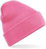 Beechfield CB45 Original Cuffed Beanie - True Pink - One Size - thumbnail