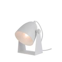 Lucide CHAGO - Tafellamp - 1xE14 - Wit - thumbnail