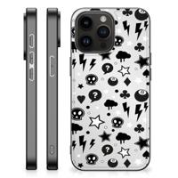 Telefoonhoesje iPhone 15 Pro Max Silver Punk - thumbnail