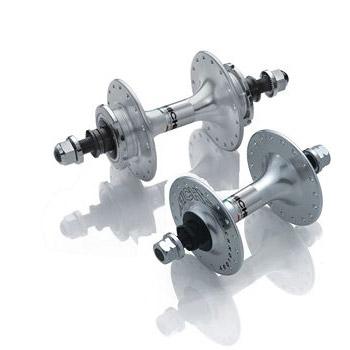 Miche Naafset Primato Pista/Pista 36G hoge flens 2 lagers zilver Miche Naafset Primato Pista/Pista 36G hoge flens 2 lagers zilver