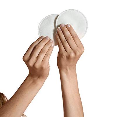 Set van 6 katoenen pads voor het geven van borstvoeding CARRIWELL wit