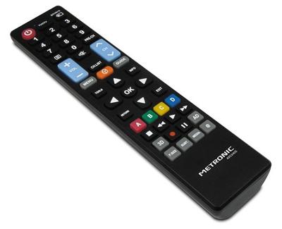 Metronic 495340 universele afstandsbediening voor Samsung TV, zwart